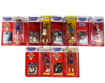 90's Vintage NBA Starting Lineup Sports Figures by Kenner