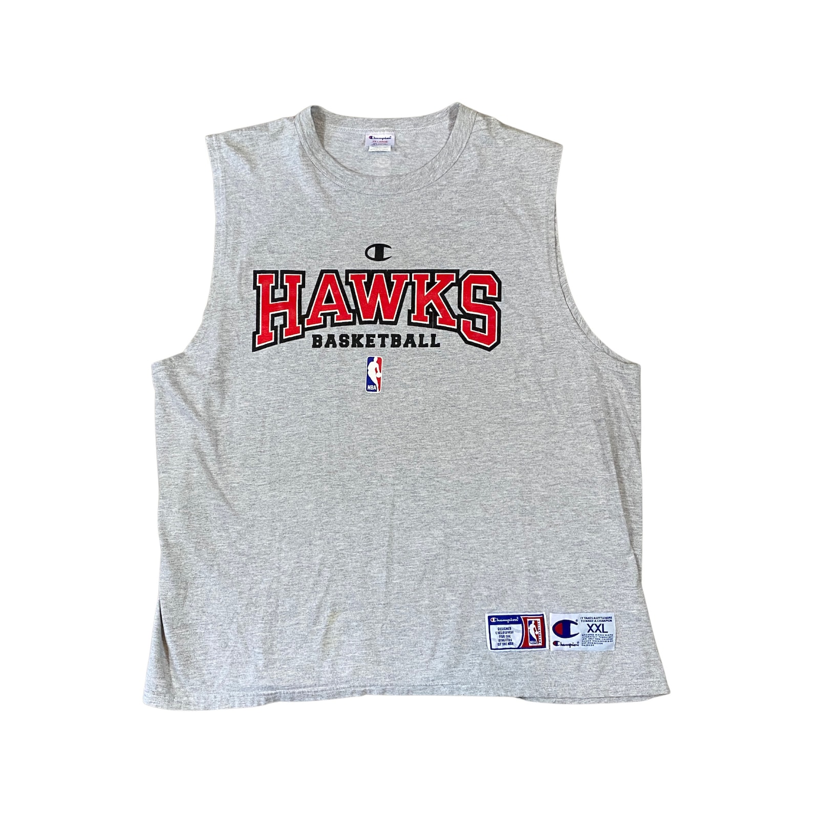 Atlanta Hawks NBA Authentic Champion Sleeveless Shooting Shirt - Etsy UK