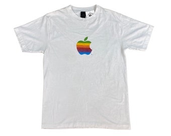 VTG Apple Computers Logo Byte Shop New York T-shirt (M)