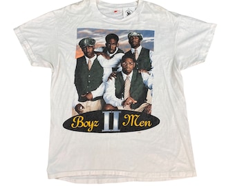 1995 Boyz II Men R&B World Tour Concert Single Stitch Shirt (XL)
