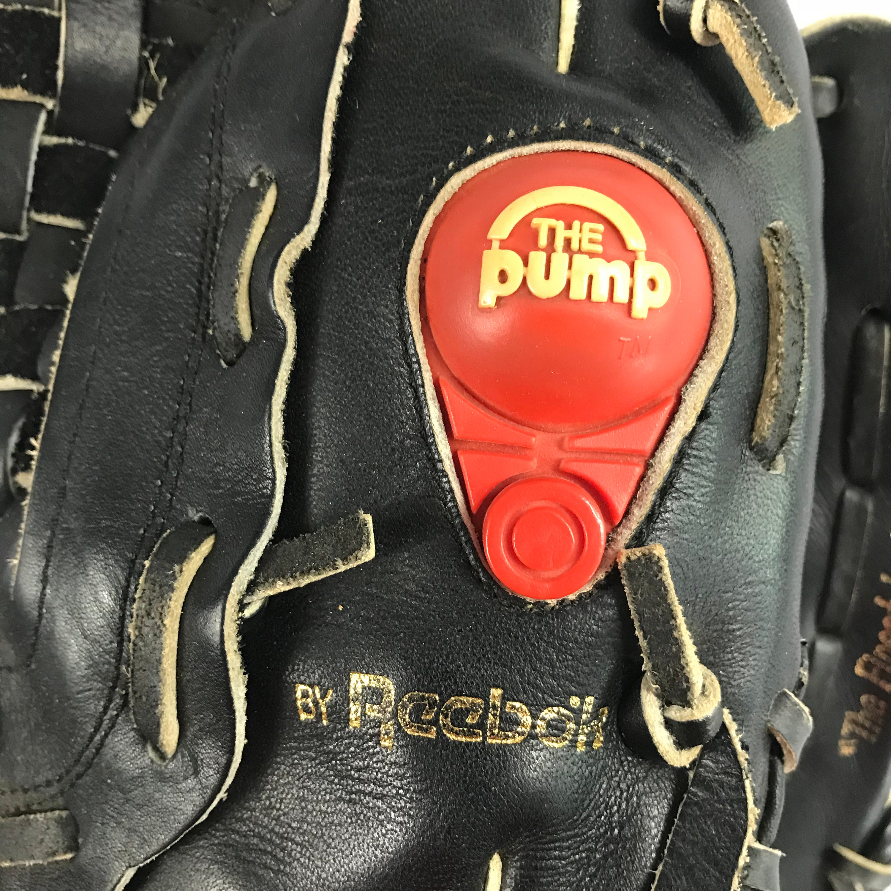 reebok pump baseball glove