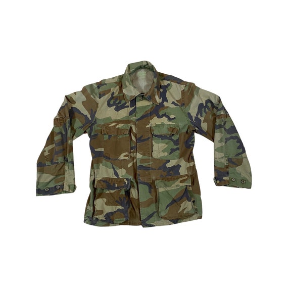 US ACU Combat RAID Woodland Camouflage Rip Stop Feldjacke Army Jacke Coat Shirt
