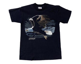 Georgia Eagle Single Stitch Truck Stop T-Shirt (M)