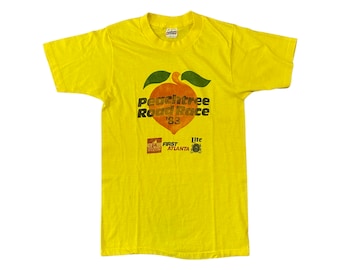 1983 Atlanta Peachtree Road Race 10K Runner T-Shirt (S)
