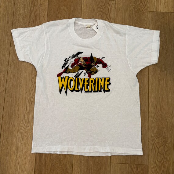 RARE 80s Marvel Comics X-men Wolverine T-shirt (M) - Etsy
