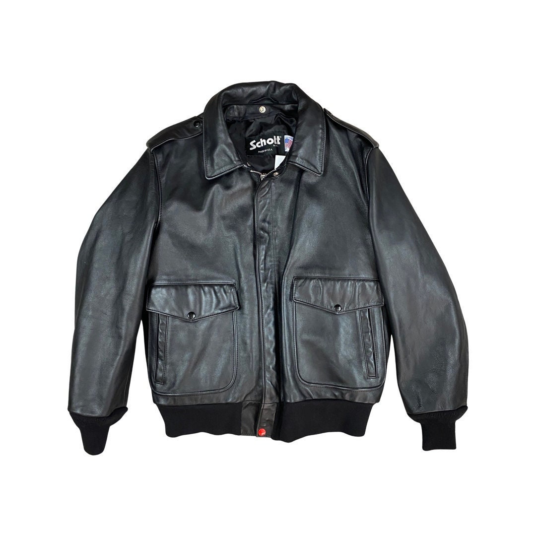 Schott A2 Jacket - Etsy Schott A2 Jacket - Etsy