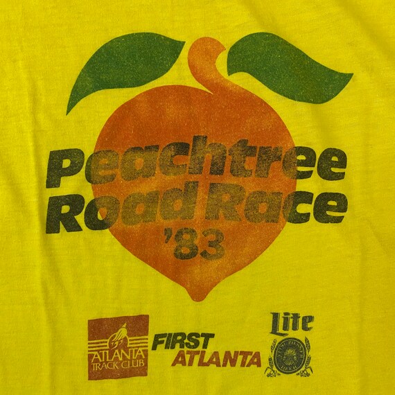 1983 Atlanta Peachtree Road Race 10K Runner T-Shi… - image 3