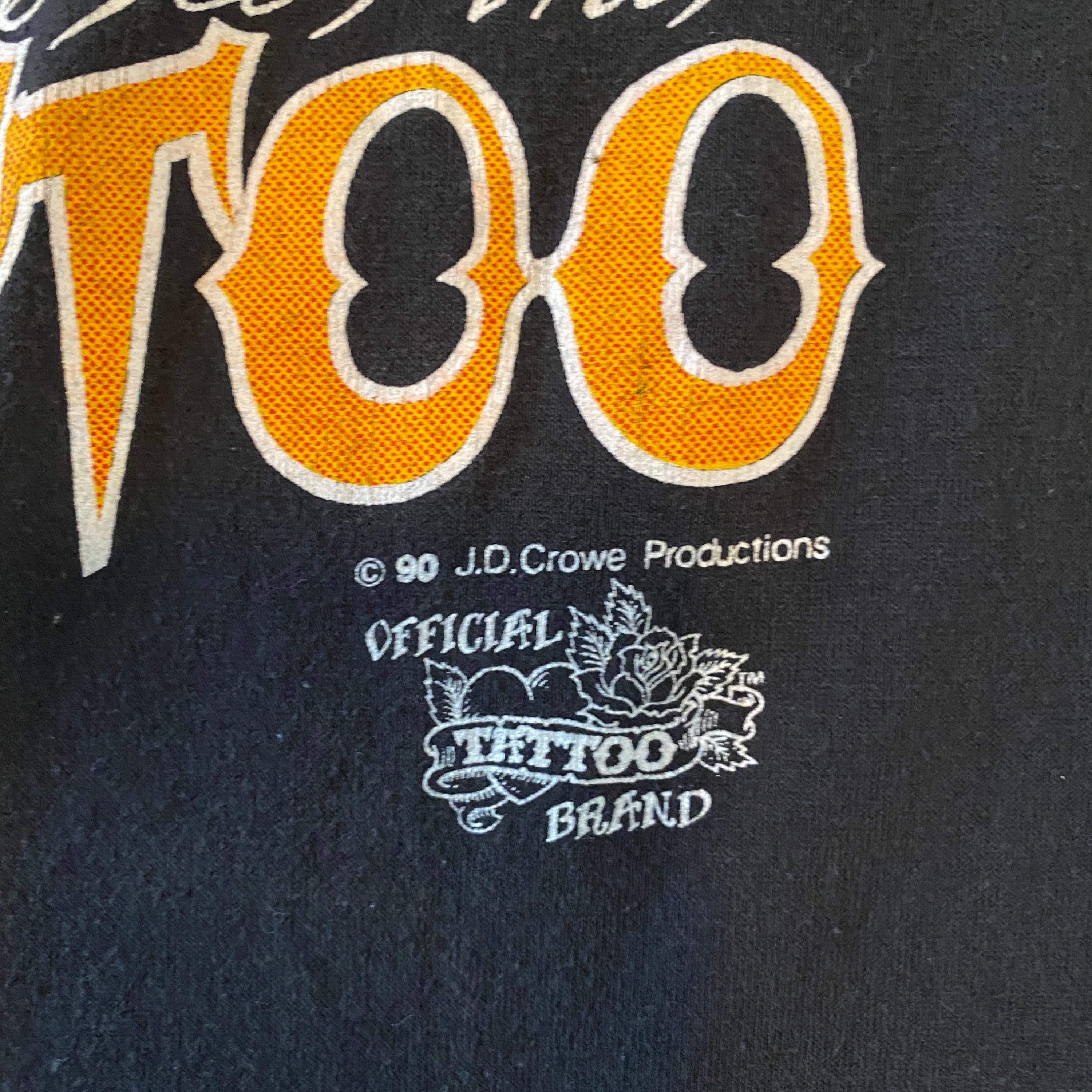 1990 My Mom's Gonna Kill Me Tattoo J.D. Crowe Official Tattoo