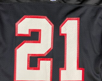 90s Atlanta Falcons #21 Deion Sanders Dirty Birds Wilson Pro-cut