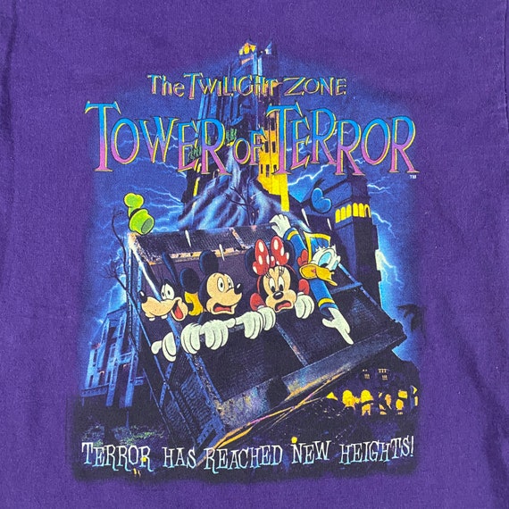 90's Mickey Inc. Kids Tower of Terror Walt Disney… - image 3