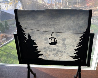 Winter Silhouette Panel Large