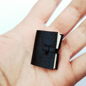 6th scale miniature closed journal, playscale doll prop, 1:6