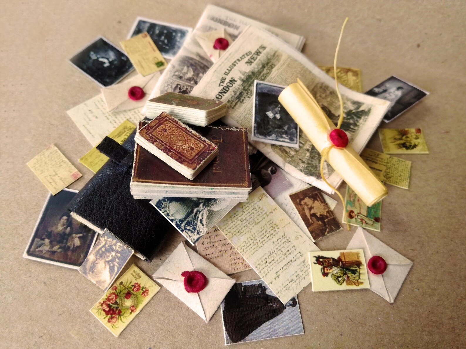 Buy Victorian Doll House Dollhouse Job Lot Miniature Book Online in