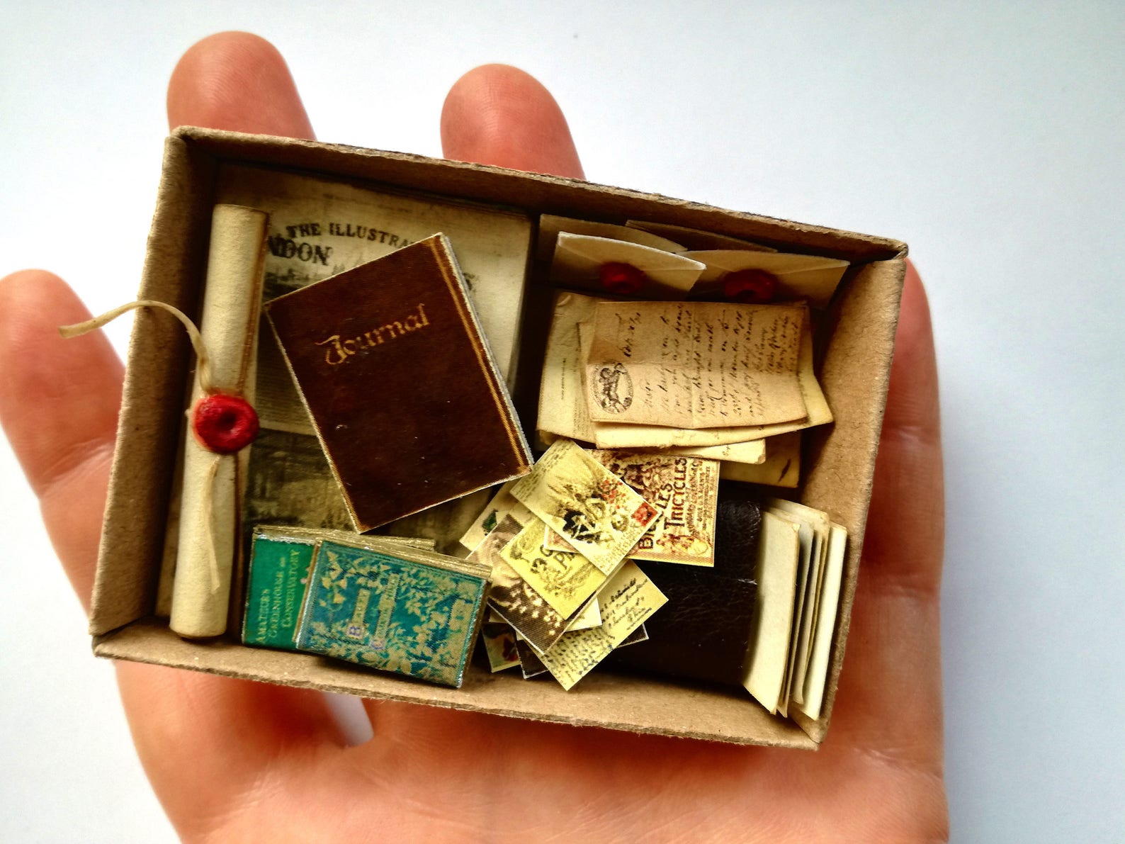 Buy Victorian Doll House Dollhouse Job Lot Miniature Book Online in