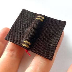Dollhouse Miniature Bible - 1:12 Scale Religious Accessory For Dollhouse Scenes