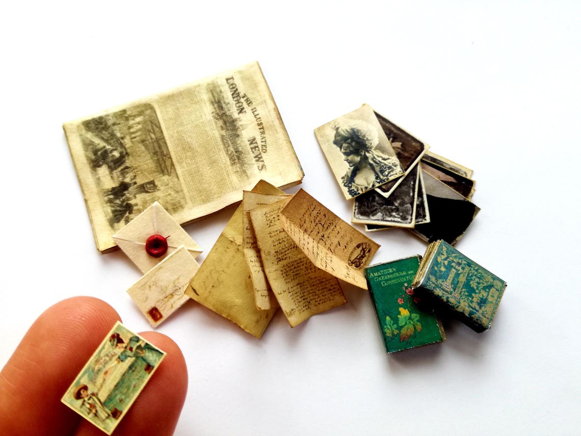 Buy Victorian Doll House Dollhouse Job Lot Miniature Book Online in