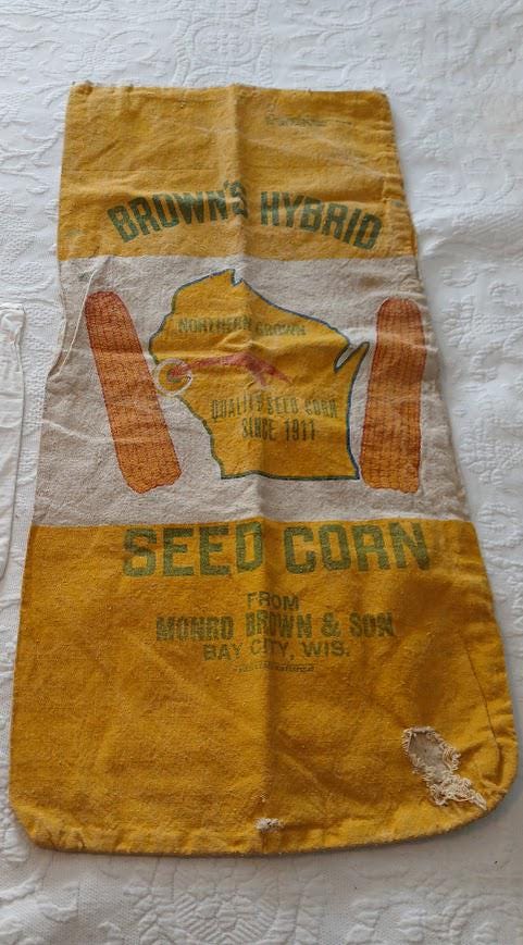 Vintage seed sack - Etsy 日本