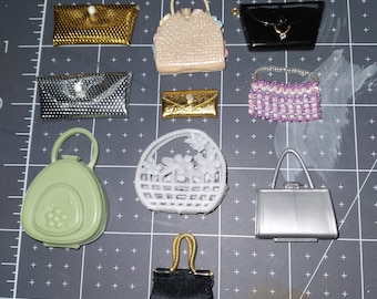 Vintage Barbie purses, sold individually, pricing varies