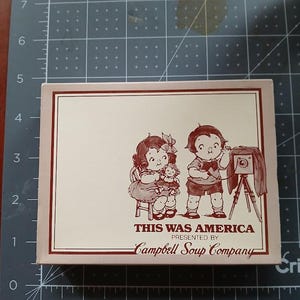 Hierbei handelt es sich um Campbells Kids Spielkarten in der ungeöffneten Originalverpackung