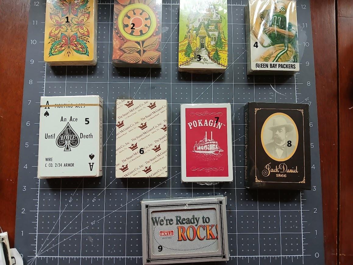 70s Playing Cards - Etsy