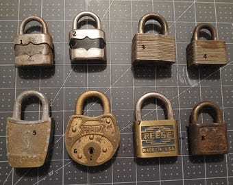 Elección de cerraduras vintage SIN LLAVES