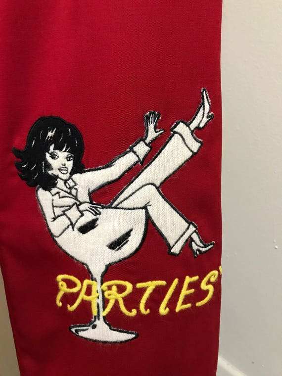 Martini Party Flare Pants by Jc Castelbajac Gem