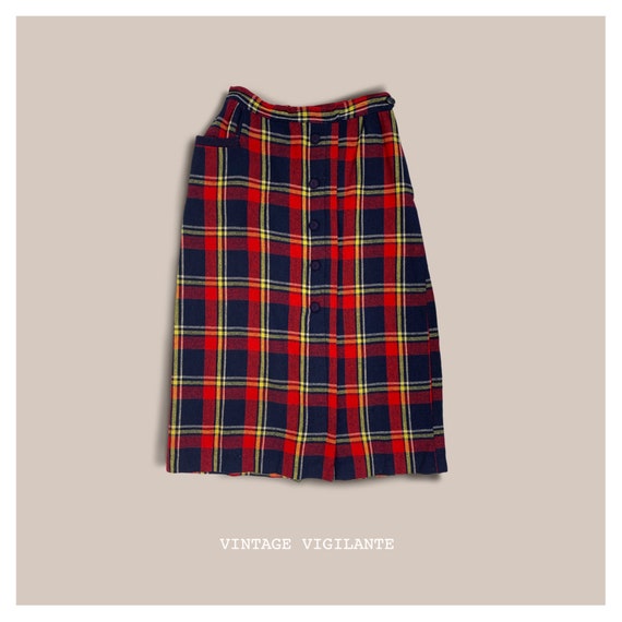 50's Plaid Skirt