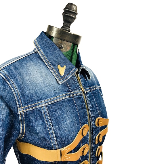 Fake London Corset Denim Jacket - image 2