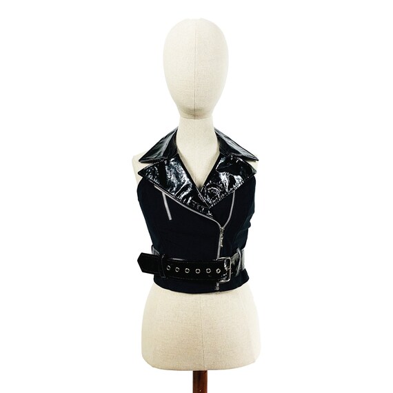80s Bad Gal Bondage Vest