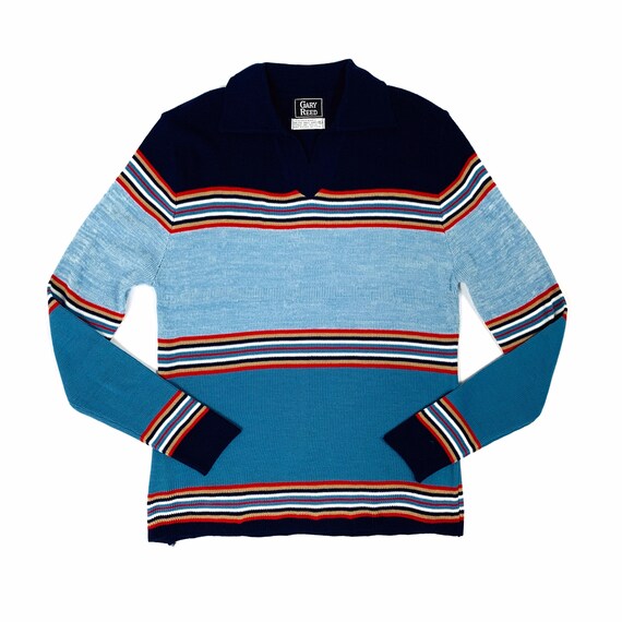 70’s Sweater Striped Sweater, Men’s