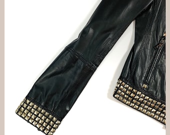 Sylvie Schimmel, Paris, Größe 38, weiche Lämmer Lederjacke