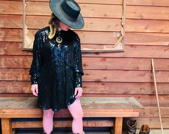 Sassy Sally Sequin Tunic