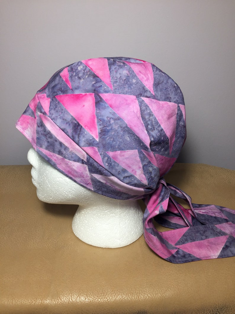 Adult Large Cotton Scrub Cap/head Scarf Asst. Colors Fits Etsy