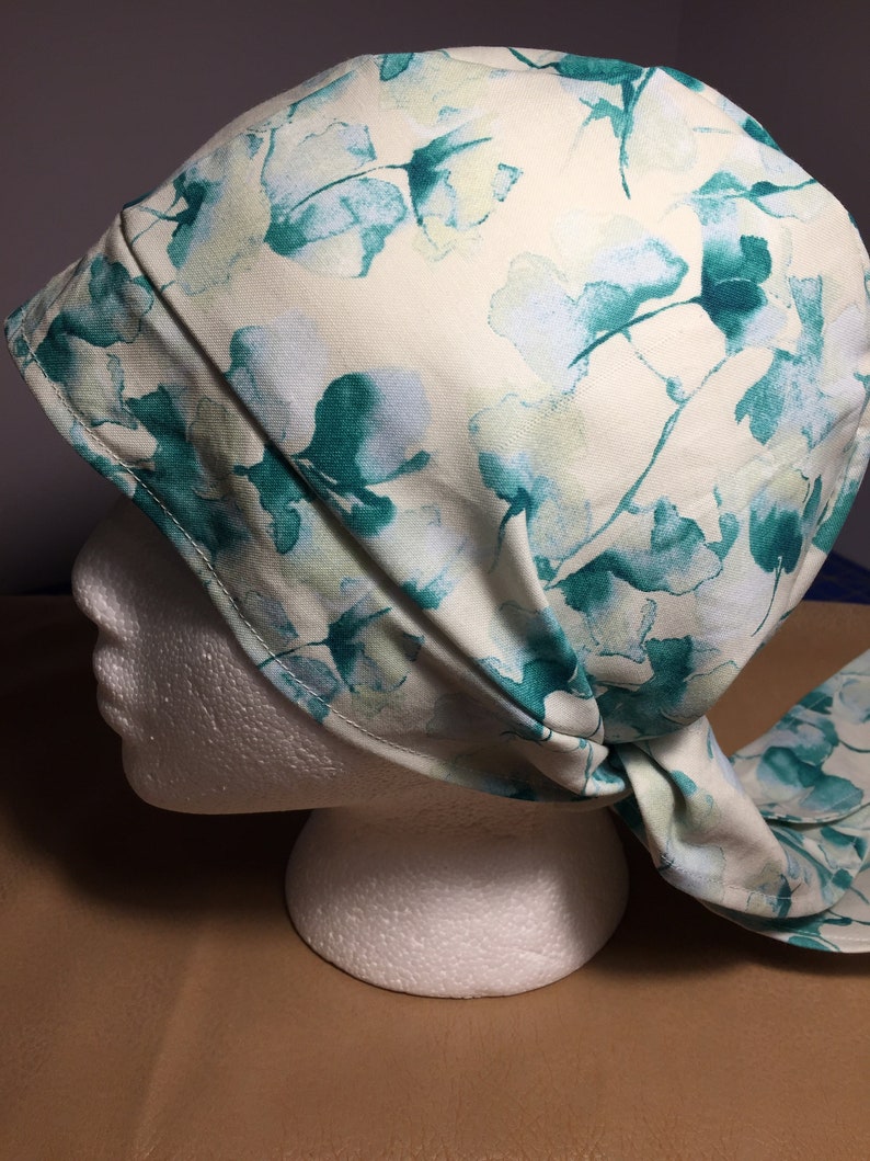 Adult Large Cotton Scrub Cap/head Scarf Assorted Colors Fits Etsy