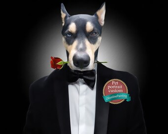 Dog Tuxedo Etsy