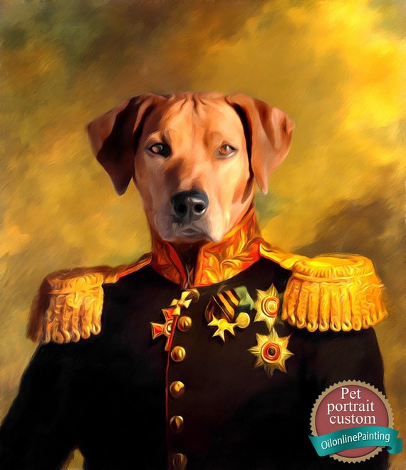 dog painting as general
