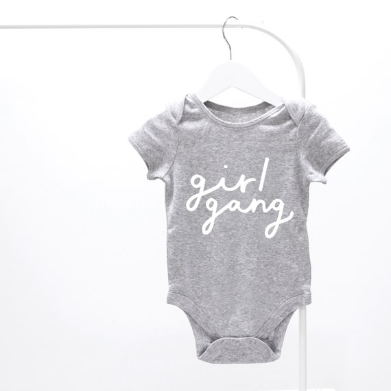 personalised girl baby grow