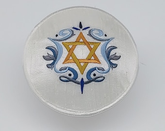 Golden Star of David Kippah