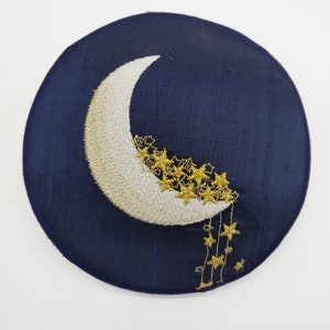 Starry Moon Havdalah Kippah