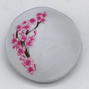 Swirling Cherry Blossom Kippah