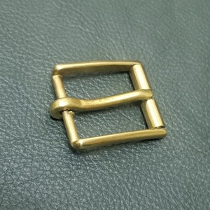 1&quot; inch 25mm Solid Brass Roller Belt Buckle