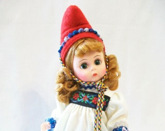 LAPLAND Madame Alexander 8" International Doll with Box and Tag - Very Rare, Retired Foreign Country Doll