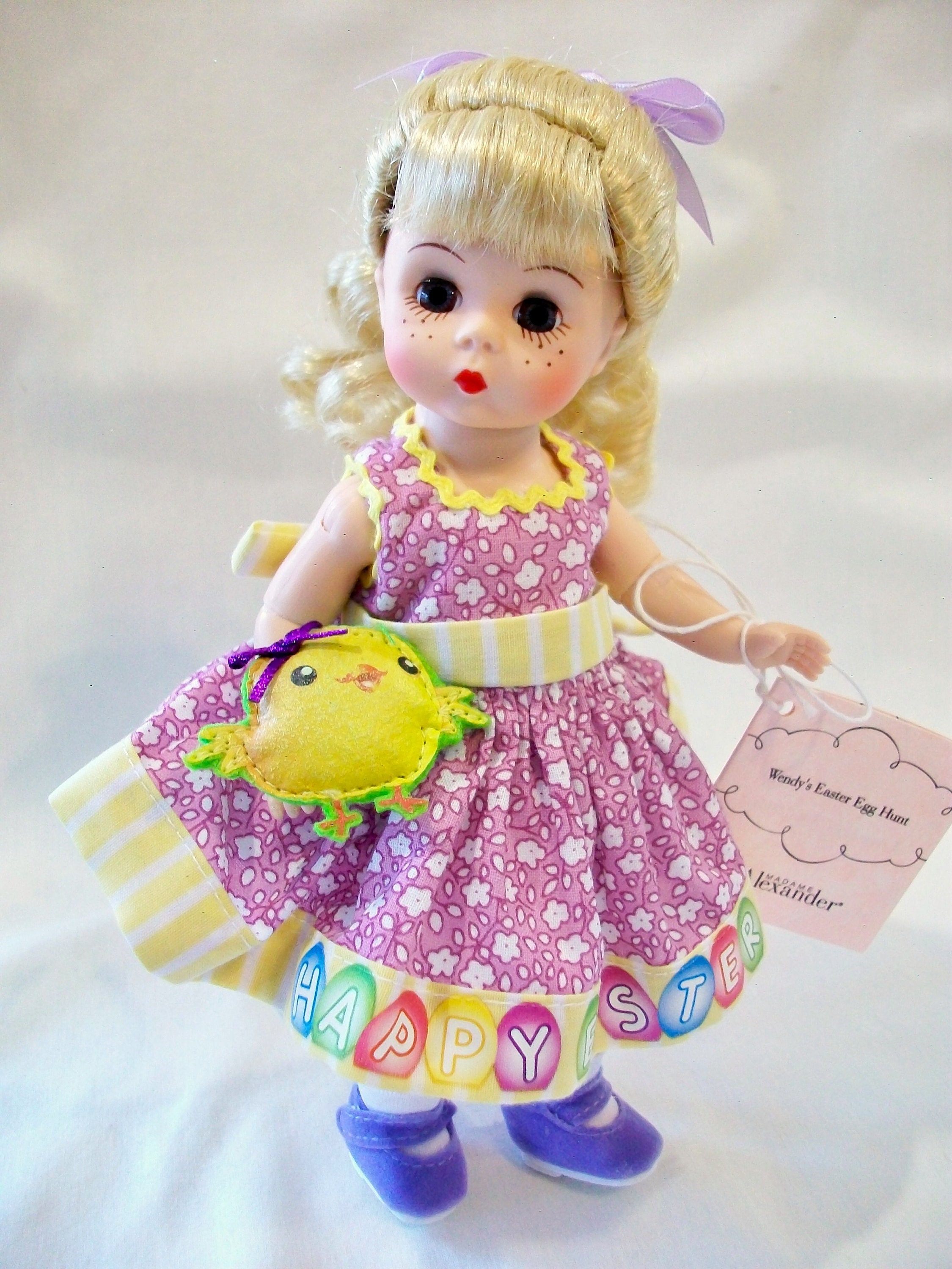 Madame Alexander Antique Chaos The Bear And Wendy Rare Doll