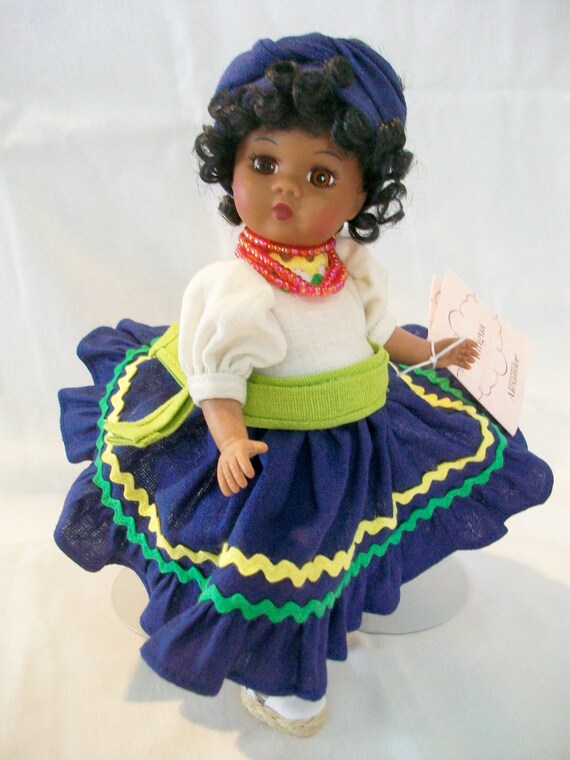 ANTIGUA Madame Alexander 8 International Doll With Box and Tag Very Rare Retired Antigua Country Doll Etsy