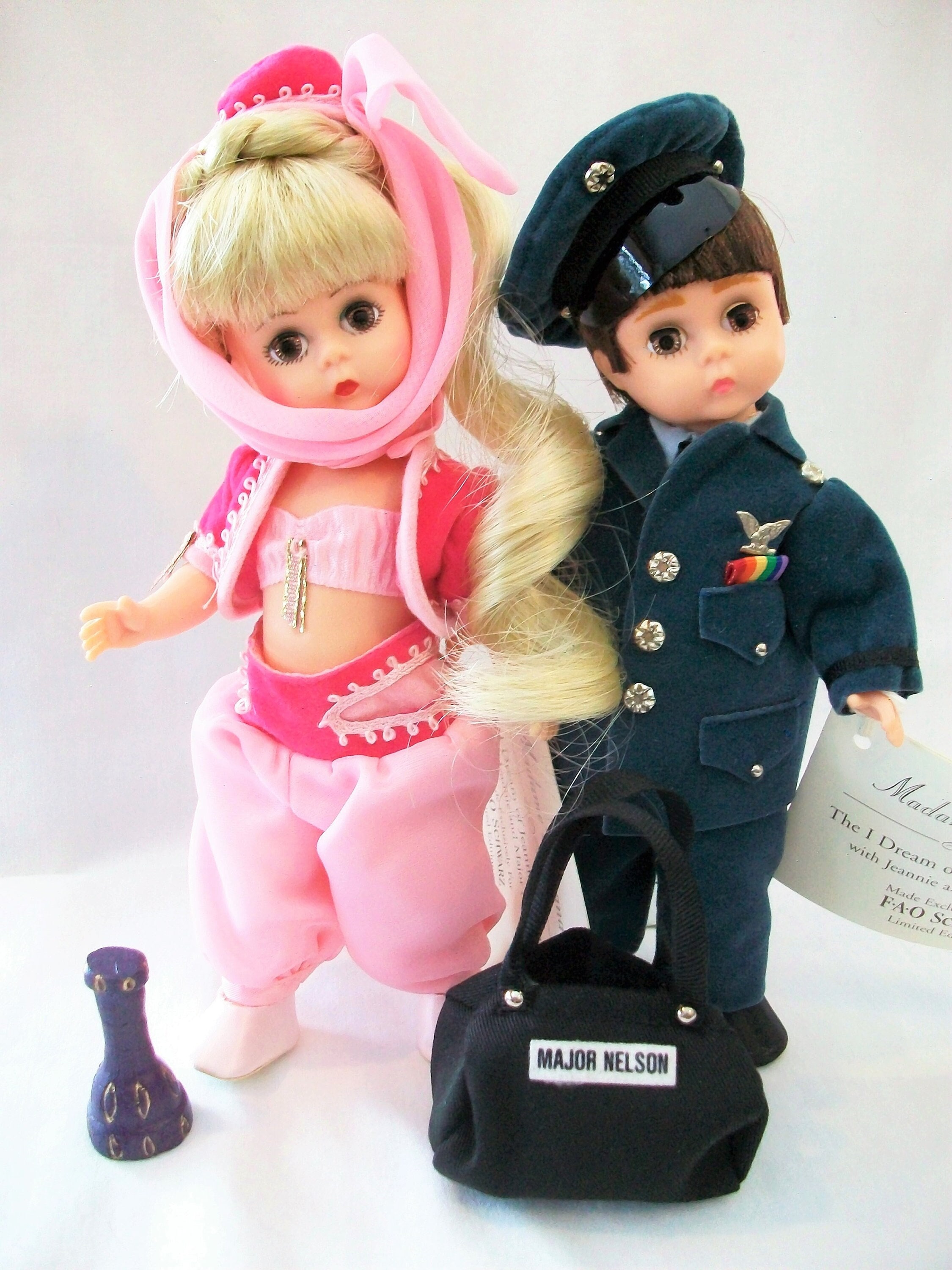 I DREAM of JEANNIE Madame Alexander 8 Limited Edition Dolls With Box and Tag Very Rare Retired Exclusive Genie Doll Set Etsy