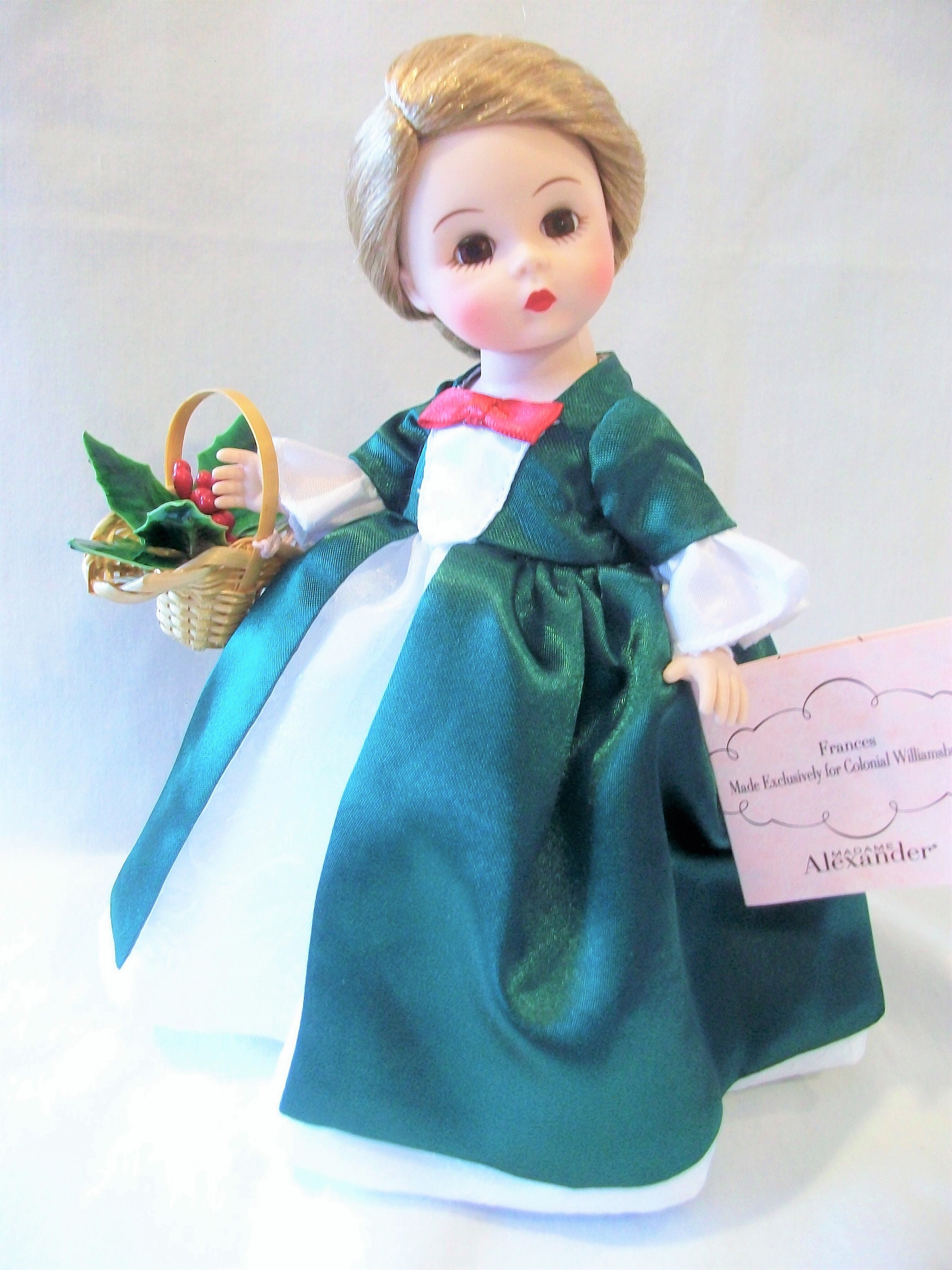 Madame Alexander Colonial Christmas Doll