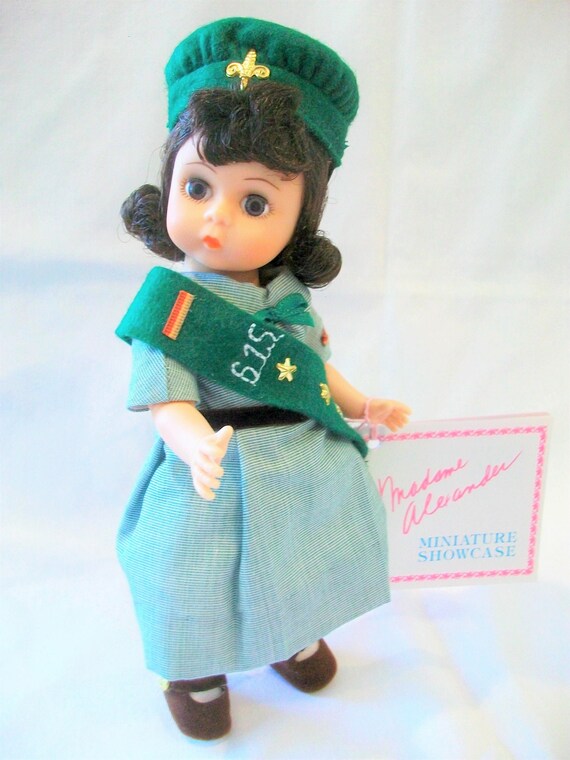 vintage girl scout doll