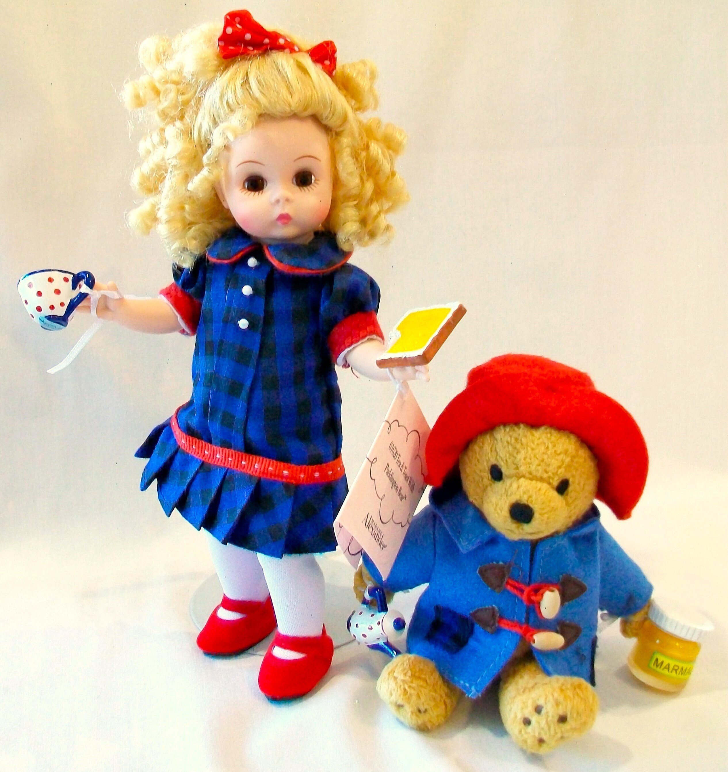 TEA & TOAST With PADDINGTON Bear Madame Alexander 8