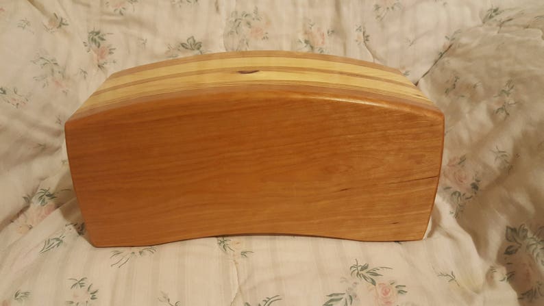 Bandsaw box made from cherry, pine,and plywood zdjęcie 4