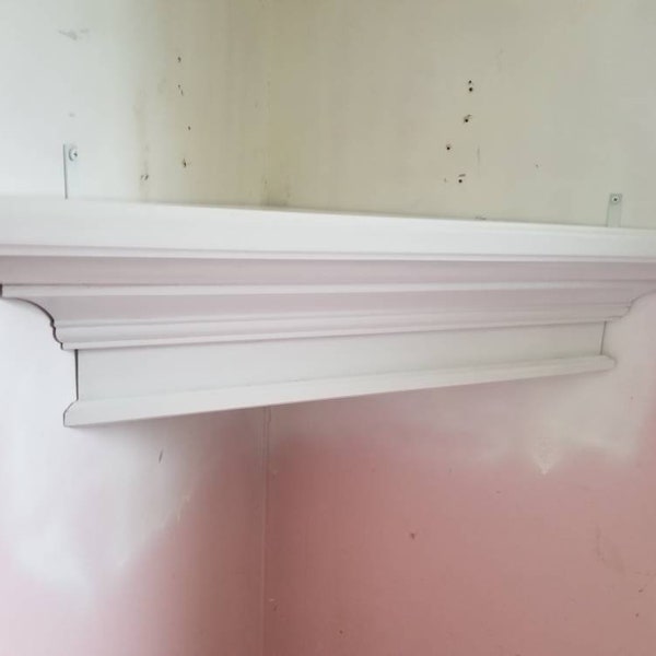 Floating Shelf With Light Etsy